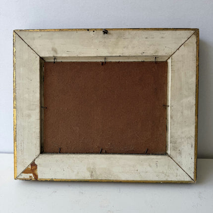 Handcrafted Landscape Oil Painting "Gilded Frame" Vintage Small Art Holland Art Shop