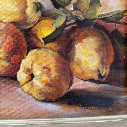 Expressive Still Life Oil Painting "Quince Cluster" Detailed Art Holland Art Shop