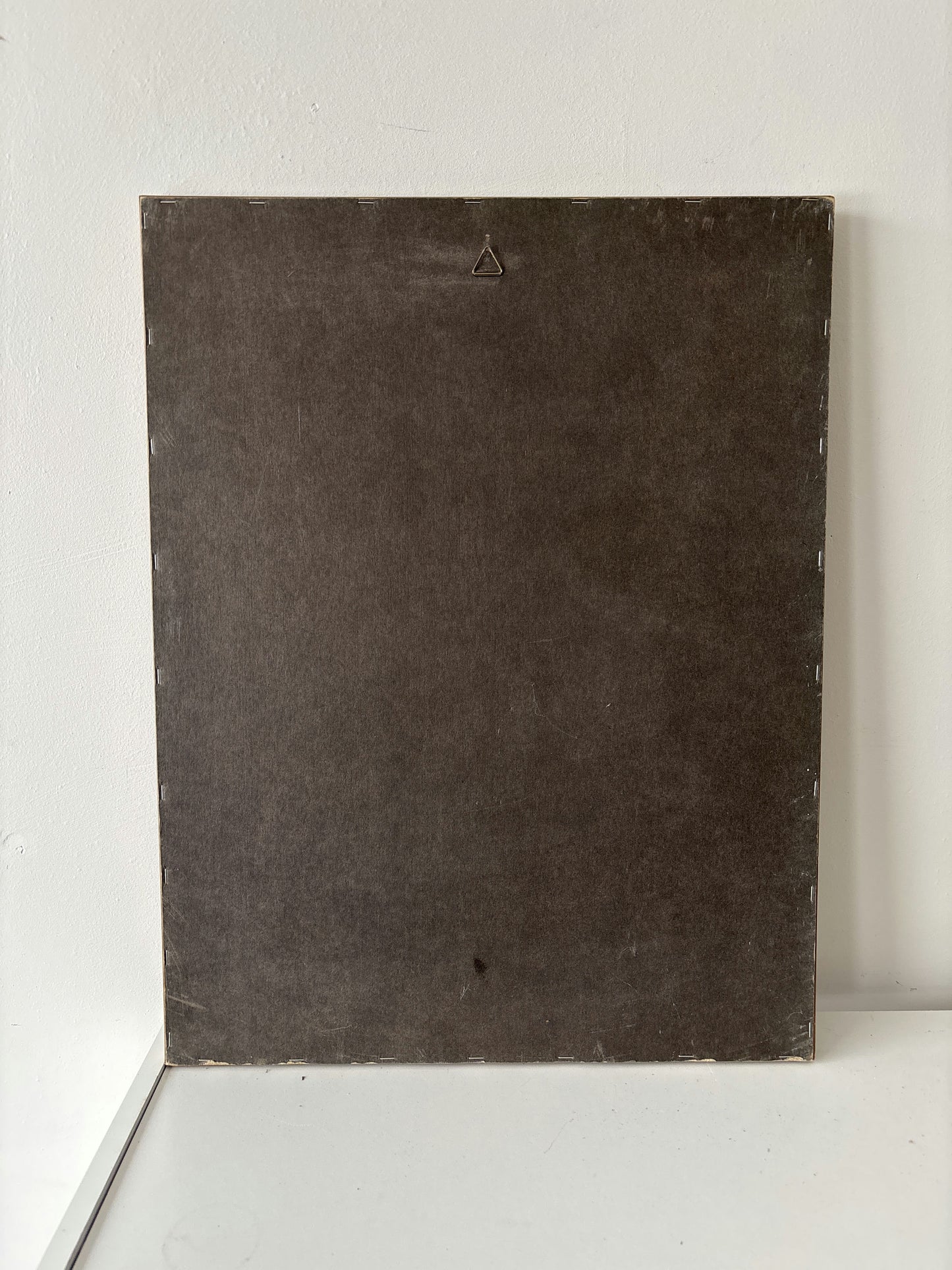 Striking Portrait Aquarel "Thoughtful Man" Vintage Medium Artwork