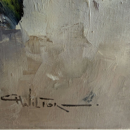 Authentic Scenery Oil Painting "Brush Strokes" Detailed Artwork Holland Art Shop