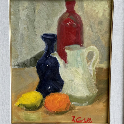 Elegant Still Life Oil Painting "Fruit Still-Life" Authentic Artwork Holland Art Shop