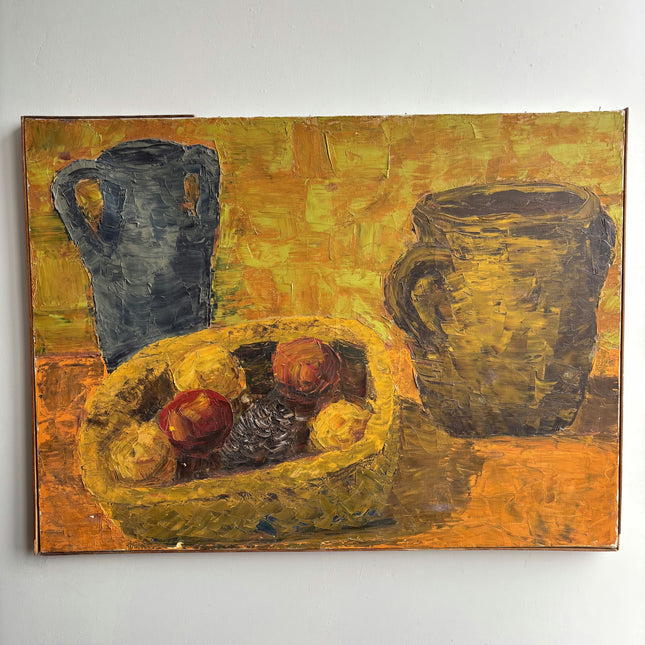 Classic Still Life Oil Painting "Fruit Bowl" Detailed Large Art Holland Art Shop