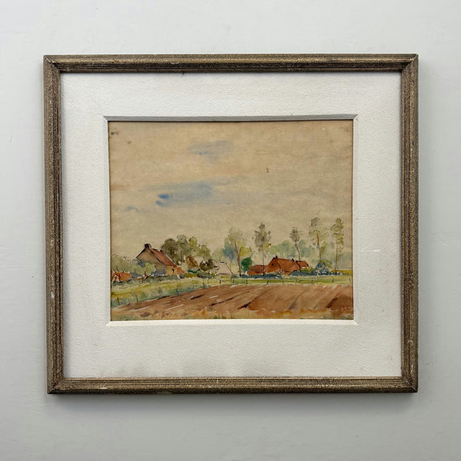 Timeless Landscape Oil Painting "Framed Painting" Rustic Artwork Holland Art Shop