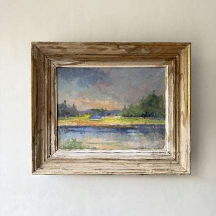 Traditional Landscape Oil Painting "Framed Painting" Rustic Artwork Holland Art Shop