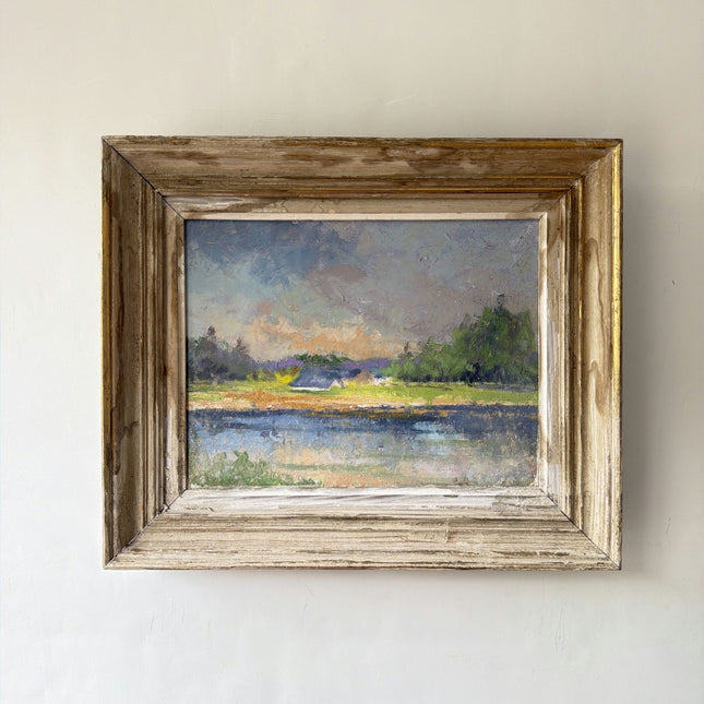 Traditional Landscape Oil Painting "Framed Painting" Rustic Artwork Holland Art Shop