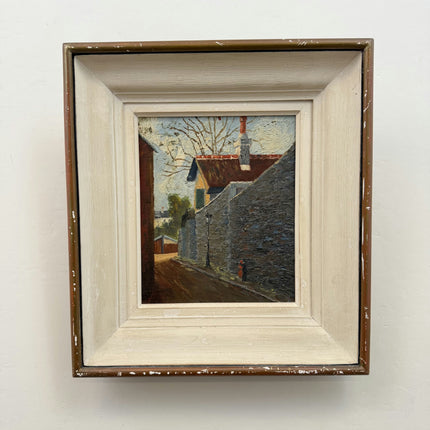 Traditional Cityscape Oil Painting "Wooden Frame" Classic Art Holland Art Shop
