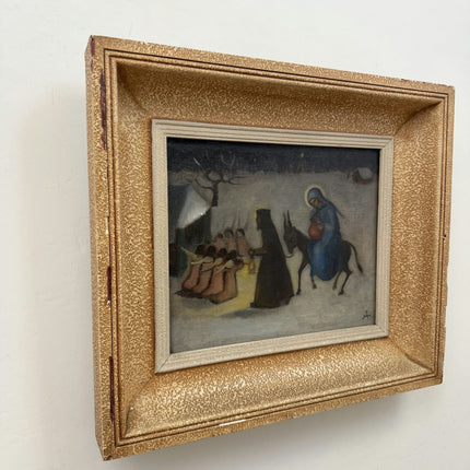 Classic Religious  Oil Painting "Woman Camel" Refined Artwork Holland Art Shop