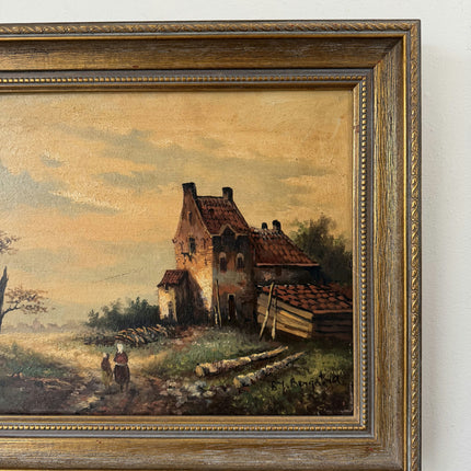 Expressive Oil Painting Scenery "Country Pathway" Fine Medium Artwork