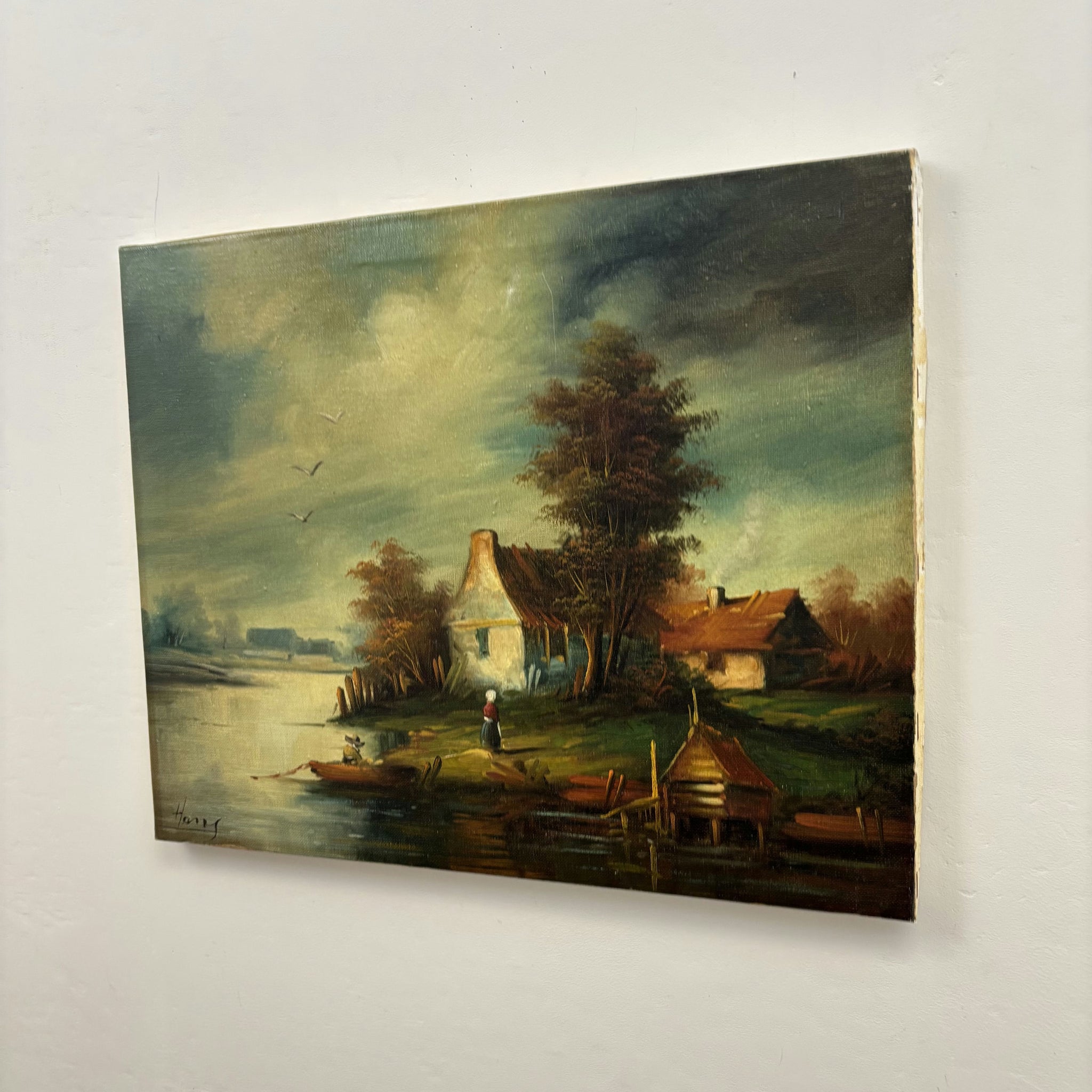 Handcrafted Landscape Oil Painting 