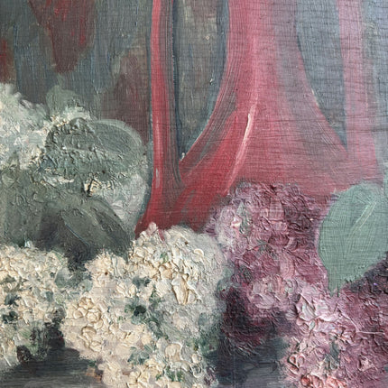Leopold Smetana 1929 Floral Still Life Oil Painting "Flower Bouquet" Artwork Holland Art Shop