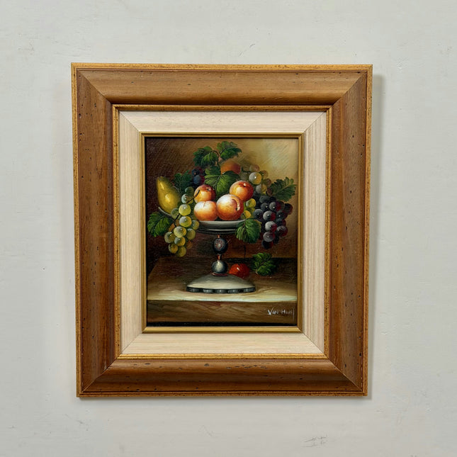 Authentic Still Life Oil Painting "Fruit Bowl" Traditional Artwork Holland Art Shop