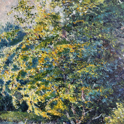 Traditional Landscape Oil Painting "Lone Tree" Vintage Artwork Holland Art Shop