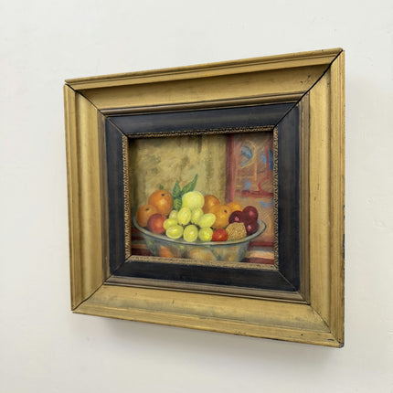 Classic Still Life Oil Painting "Wooden Frame" Detailed Small Artwork Holland Art Shop