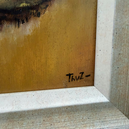 Traditional Seascape Oil Painting "Painted Panel" Handcrafted Artwork Holland Art Shop