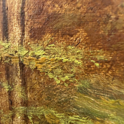 Original Landscape Oil Painting "Autumn Trees" Traditional Artwork Holland Art Shop