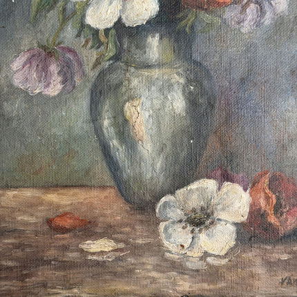 Timeless Floral Still Life Oil Painting "Flower Vase" Refined Artwork Holland Art Shop
