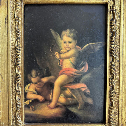 Authentic Portrait GicléE "Gilded Frame" Handcrafted Small Artwork Holland Art Shop