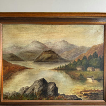 Elegant Landscape Oil Painting "Framed Painting" Expressive Art Holland Art Shop