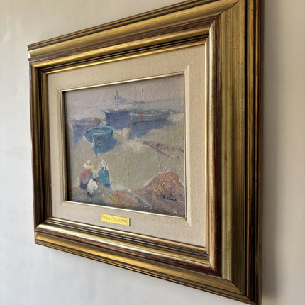 Classic Seascape Oil Painting "Framed Painting" Rustic Art Holland Art Shop