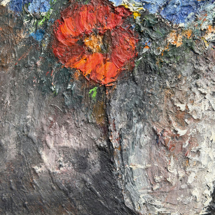 Original Floral Still Life Oil Painting "Flower Bouquet" Handcrafted Artwork Holland Art Shop