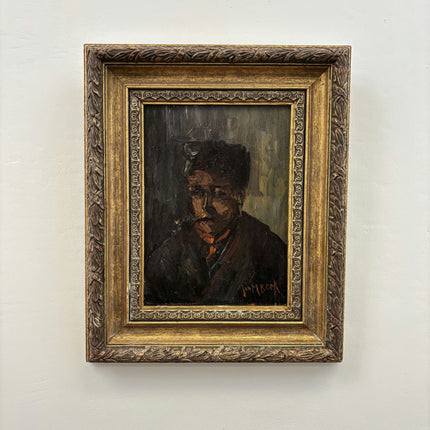 Refined Portrait Oil Painting "Old Man" Timeless Small Artwork Holland Art Shop