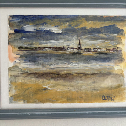 Traditional Seascape Oil Painting "Framed Painting" Elegant Small Artwork Holland Art Shop