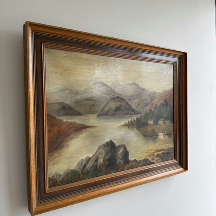 Elegant Landscape Oil Painting "Framed Painting" Expressive Art Holland Art Shop
