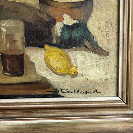 Rustic Still Life Oil Painting "Earthen Pitcher" Traditional Artwork Holland Art Shop