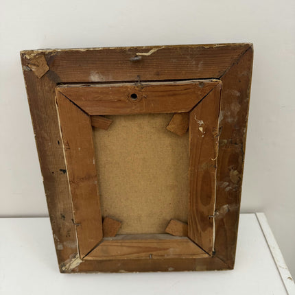Timeless Cityscape Oil Painting "Decorative Frame" Rustic Small Artwork Holland Art Shop