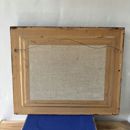 Original Still Life Oil Painting "Dark Frame" Authentic Art Holland Art Shop