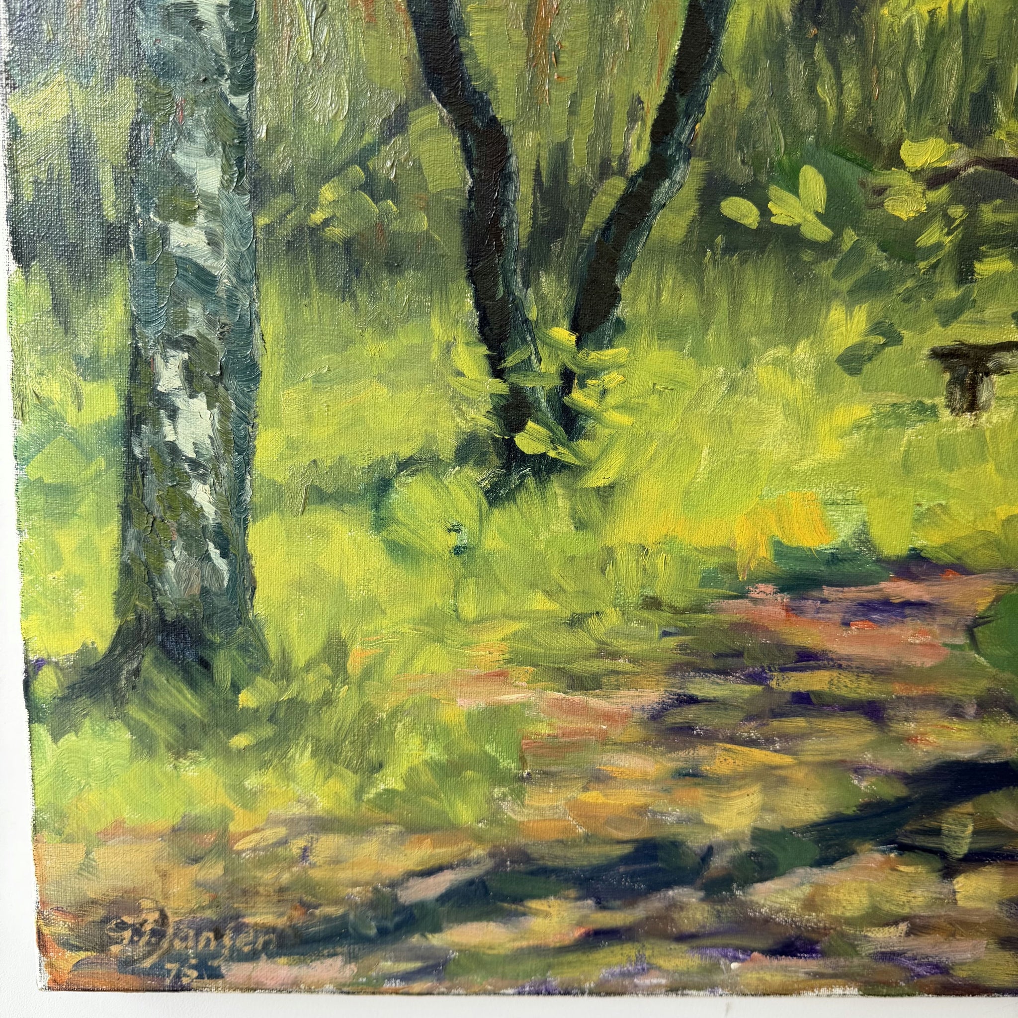 Traditional Scenery Oil Painting 