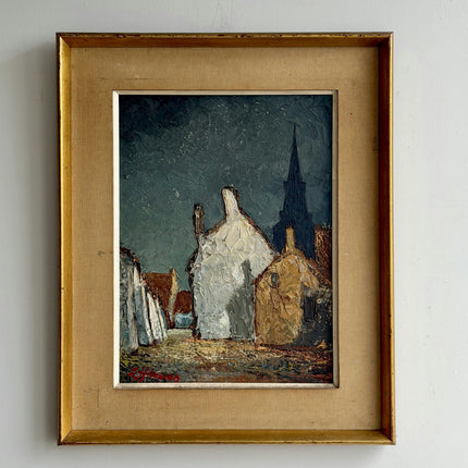Timeless Cityscape Oil Painting "Framed Painting" Traditional Art Holland Art Shop