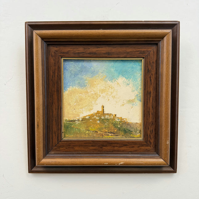 Elegant Scenery Oil Painting "Thick Paint" Traditional Small Art Holland Art Shop