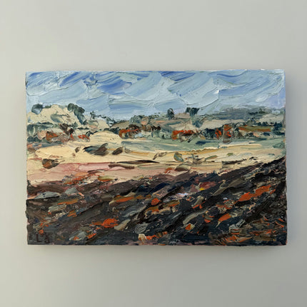 Vintage Seascape Oil Painting "Textured Seascape" Timeless Small Art Holland Art Shop