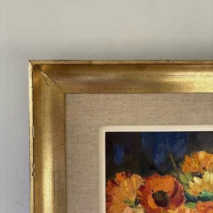 Handcrafted Still Life Oil Painting "Flower Vase" Traditional Art Holland Art Shop