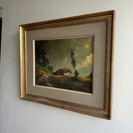Detailed Landscape Oil Painting "Framed Painting" Expressive Artwork Holland Art Shop