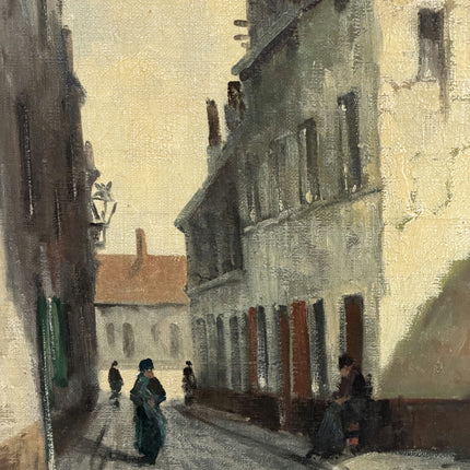 Traditional Cityscape Oil Painting "Framed Painting" Timeless Artwork Holland Art Shop
