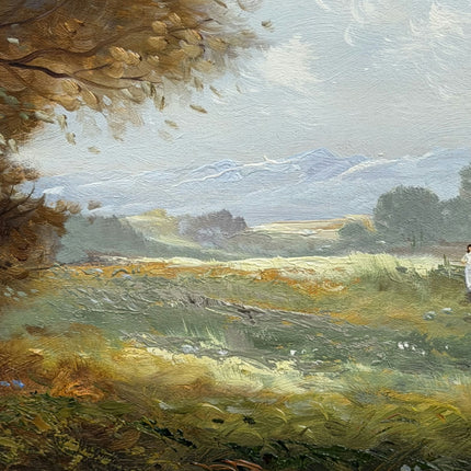 Refined Landscape Oil Painting "Lone Tree" Expressive Art Holland Art Shop