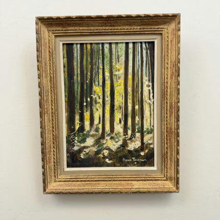 Handcrafted Landscape Oil Painting "Painted Signature" Authentic Art Holland Art Shop