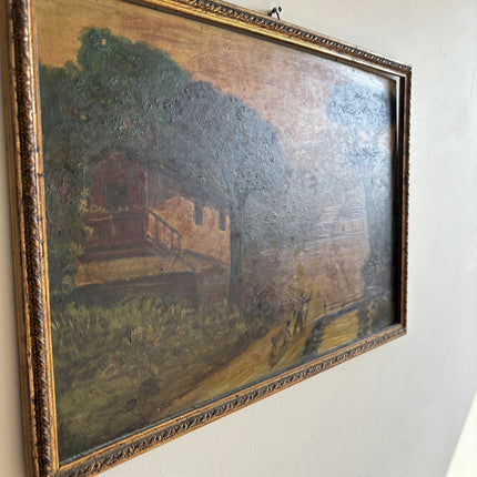 Handcrafted Landscape Oil Painting "Framed Painting" Refined Artwork Holland Art Shop