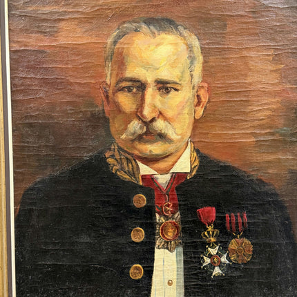Rustic Portrait Oil Painting "Officer Portrait" Detailed Art Holland Art Shop