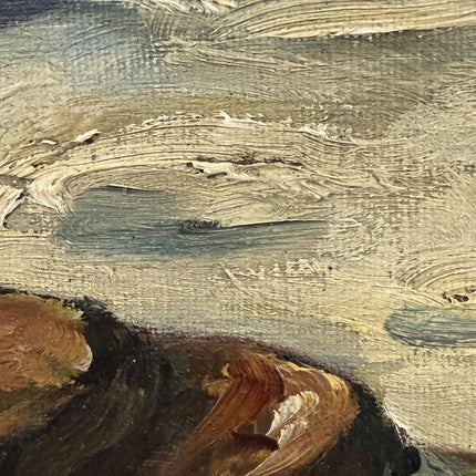 Timeless Seascape Oil Painting "Crashing Wave" Expressive Artwork Holland Art Shop