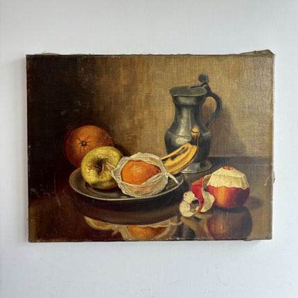 Traditional Still Life Oil Painting "Pewter Jug" Authentic Art Holland Art Shop