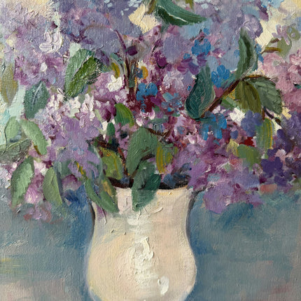 Vintage Floral Still Life Oil Painting "Vase Flowers" Timeless Artwork Holland Art Shop