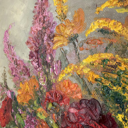 Traditional Oil Painting Floral Still Life "Floral Arrangement" Large Artwork Holland Art Shop