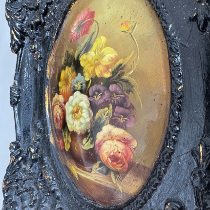 Authentic Floral Still Life Oil Painting "Flower Bouquet" Traditional Small Art Holland Art Shop