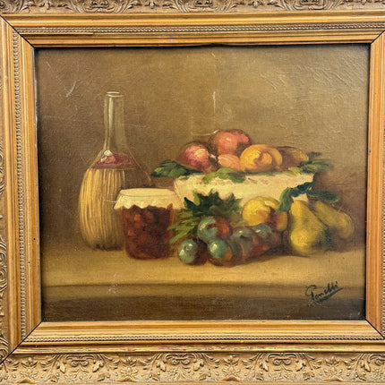 Elegant Still Life Oil Painting "Fruit Bowl" Original Large Artwork Holland Art Shop
