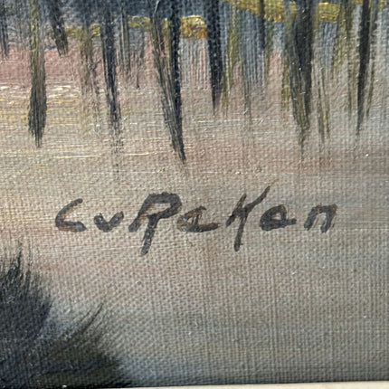 Timeless Landscape Oil Painting "Gilded Frame" Authentic Large Art Holland Art Shop