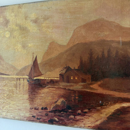 Classic Seascape Oil Painting "Sailing Boat" Elegant Artwork Holland Art Shop