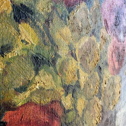 Timeless Floral Still Life Oil Painting "Flowered Vase" Handcrafted Artwork Holland Art Shop